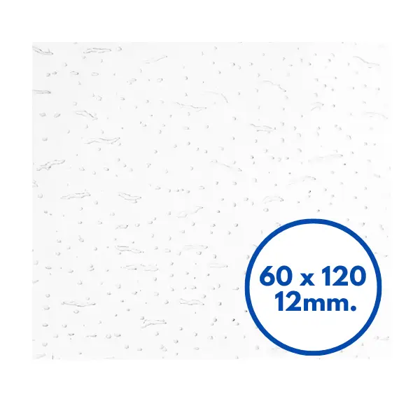 แผ่นฝ้าทีบาร์ ปรุลาย ลดเสียงก้อง KS-102 ขนาด 600 x 1200 x 12มม.