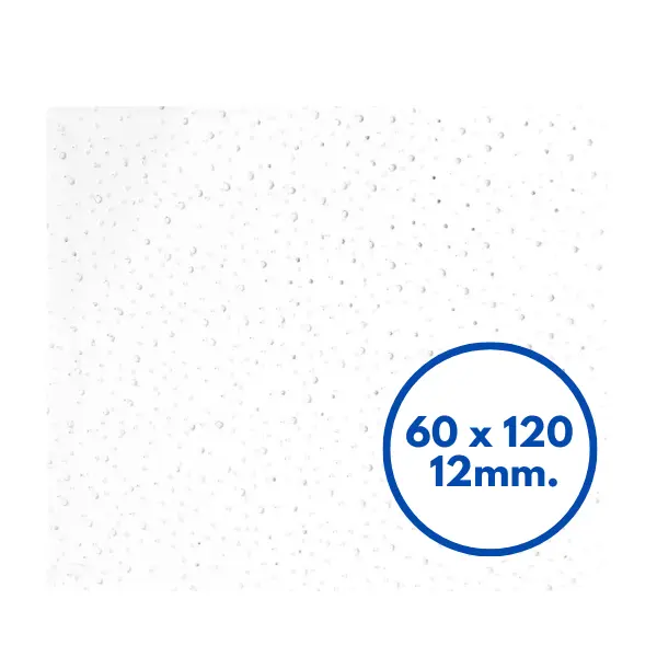 แผ่นฝ้าทีบาร์ ปรุลาย ลดเสียงก้อง KS-203 ขนาด 600 x 1200 x 12มม.