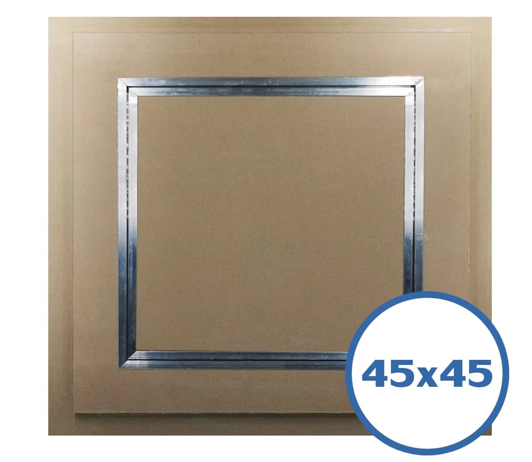 ช่องเซอร์วิสชนิดธรรมดาขนาด 450 x 450 x 9 มม.