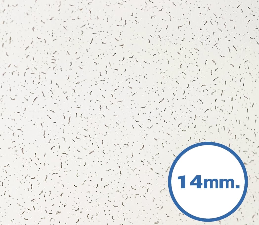 แผ่นฝ้าอะคูสติก ขนาด 600 x 600 x 14มม