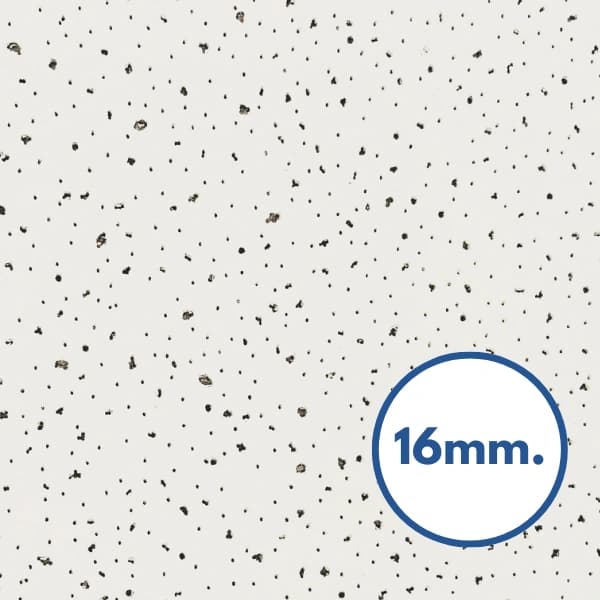 แผ่นฝ้าอะคูสติก KS-403 ขนาด 600 x 1200 x 16มม.